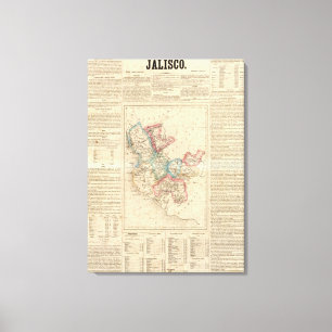 Jalisco, Mexico Canvas Afdruk