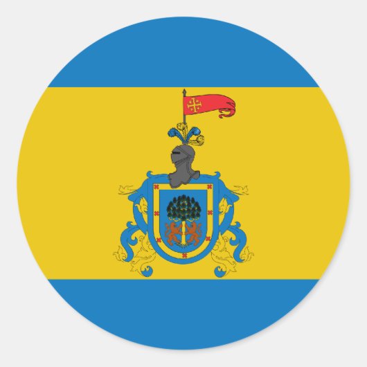 Jalisco, Mexico Ronde Sticker (Voorkant)