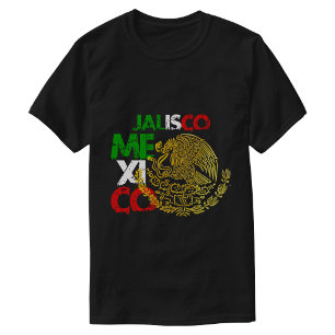 Jalisco Mexico Vlag T-shirt