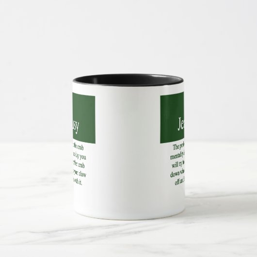 jaloezie mok (Midden)