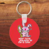 jaloezie sleutelhanger (Voorkant)