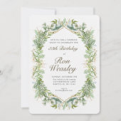 Jalon Adulte Anniversaire Invitation N'importe que (Devant)