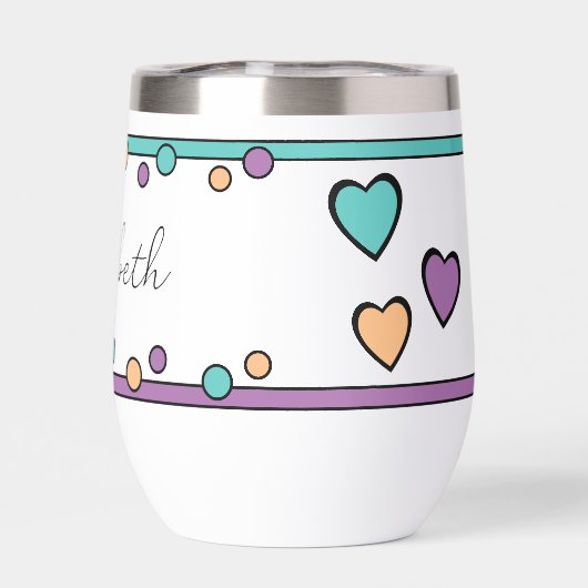 Jalon anniversaire 30e nom orange vert (Arrière)