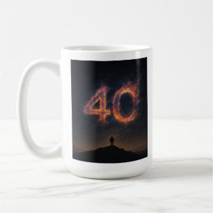 Jalon cosmique : 40e Anniversaire Mug