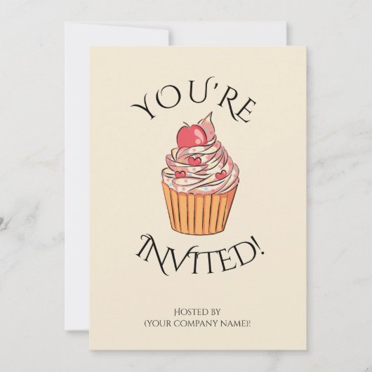 Jalon du travail coloré Fête Invitation (Devant)