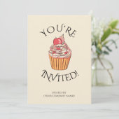 Jalon du travail coloré Fête Invitation (Debout devant)