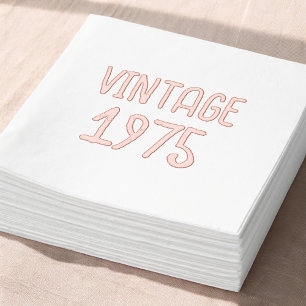 Jalon vintage Anniversaire Garde