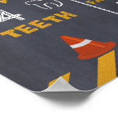 Jalons de la construction 1er affiche d'anniversai (Coin)