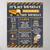 Jalons de la construction Poster du 2e anniversair (Devant)