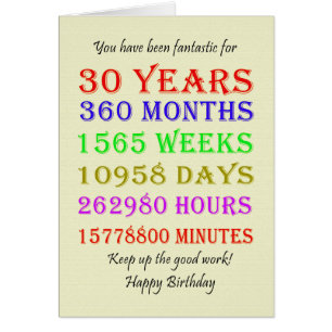 Jalons du 30e anniversaire