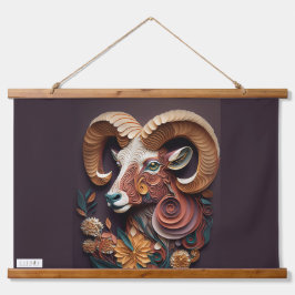 JALOOS HANGEND TAPIJT WANDKLEED