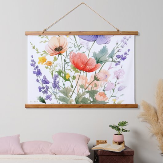 JALOOS HANGEND WANDKLEED (Slaapkamer)