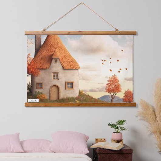 JALOOS HANGEND WANDKLEED (Slaapkamer)