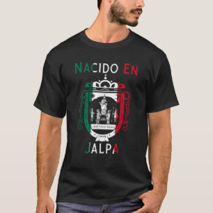 Jalpa Zacatecas Mexico Escudo Y Lema Arte Embleem  T-shirt