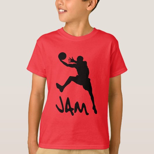 Jam Basketball T-shirt (Voorkant)