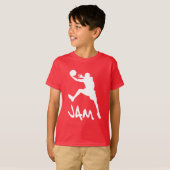 Jam Basketball T-shirt (Voorkant volledig)