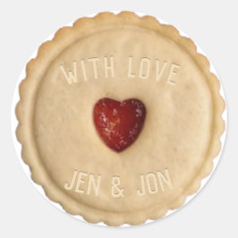 Jam Biscuit Magnet Sleutelhanger Ronde Sticker