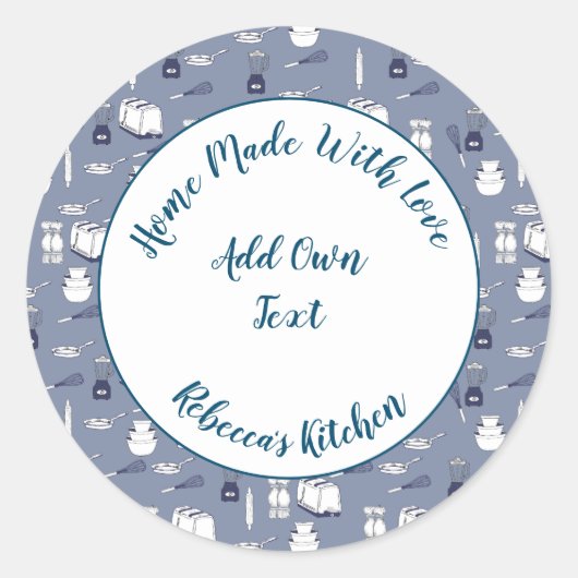 Jam Canning Label | Homemade Product Label (Voorkant)