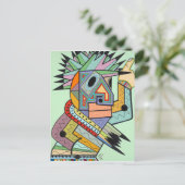 "Jam in Brooklyn" van Ruchell Alexander Briefkaart (Staand voorkant)