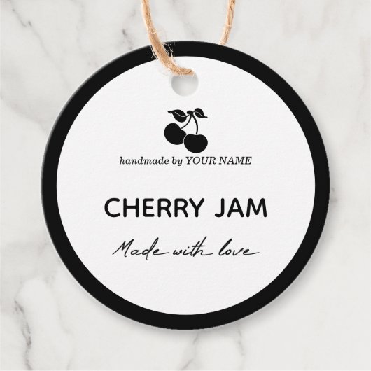 Jam Jar Hang Label Packaging Design (Voorkant)
