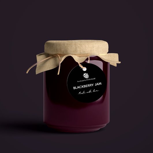 Jam Jar Hang Label Packaging Design