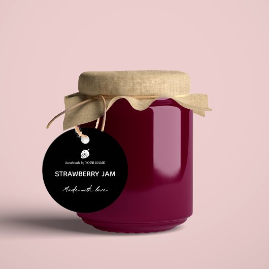 Jam Jar Hang Label Packaging Design