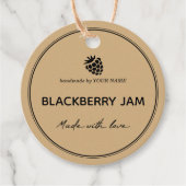 Jam Jar Hang Label Packaging Design (Voorkant)