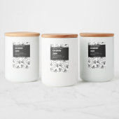 Jam Jar Label Packaging-ontwerp Voedselcontainer Etiket (Flessen)
