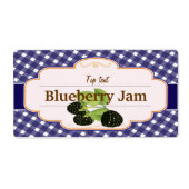 Jam Jelly Mulberry Étiquette de style classique (Devant)