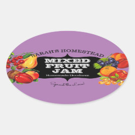 Jam Label Fruit-reserve