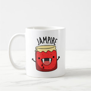 Jam-pire Funny Vampire Jam Pun Koffiemok