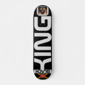 JAM ROI NOIR. JMT 7 3/4" Skateboard Deck (Devant)