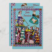 Jam-sessie Kaart (Voorkant / Achterkant)