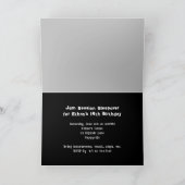 Jam Session Ado Boys Anniversaire Fête Invitation (Intérieur)