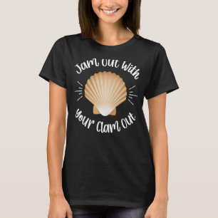 Jam uit met je Clam Ou Party Club T-shirt