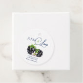 Jam verpakt met liefde Blackberry Fruit | Bruiloft Bedankjes Labels (In situ)