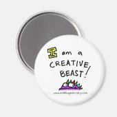 jamabeest magneet (Voorkant / Achterkant)