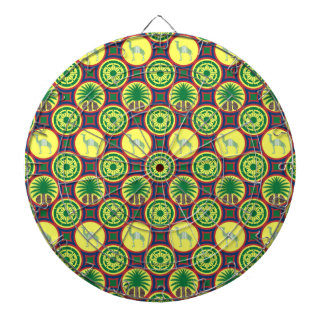 Jamahiri ® Libya | Africa Pattern  Dartbord