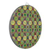 Jamahiri ® Libya | Africa Pattern  Dartbord (Voorkant Links)