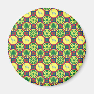 Jamahiri ® Libya | Africa Pattern Magneet
