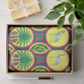 Jamahiri ® Libya | Africa Pattern  Tissuepapier (Geschenk)