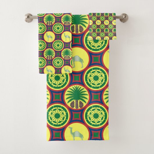 Jamahiri ® Libye | Motif africain (En situation)