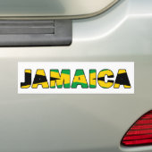 Jamaica 004 bumpersticker (Op auto)