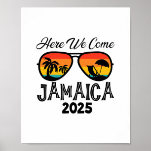 Jamaica 2025 Wij Komen Hier Matching Familie Droom Poster