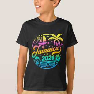 Jamaica 2026 gezinsvakantie strand bijpassende gro t-shirt