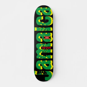 JAMAICA 4EVER OIL 7 3/4" Skateboard Deck