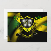 Jamaica 50 Celebration Briefkaart (Voorkant / Achterkant)