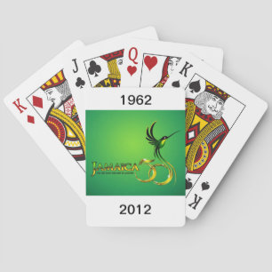 Jamaica 50e Jubileum speelkaarten