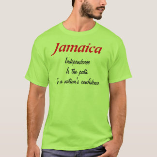 Jamaica 50ste jaar onafhankelijkheid T-shirts