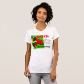 Jamaica 50ste verjaardag t-shirts (Voorkant volledig)